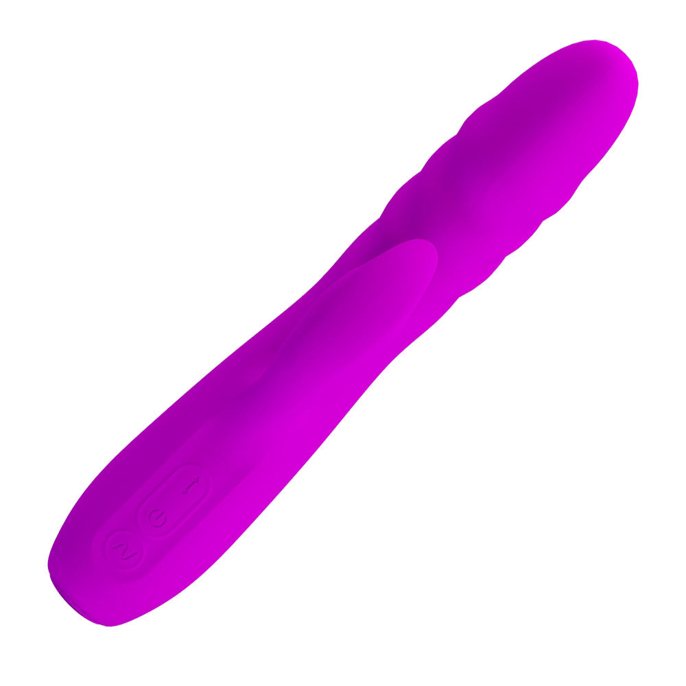 Party Up Bob Thrusting Vibe 25 cm Rabbit Vibrator