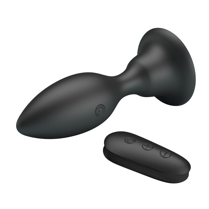 Mr Play Vibrating Anal Plug 10.8 cm Butt Plug with Remote Control