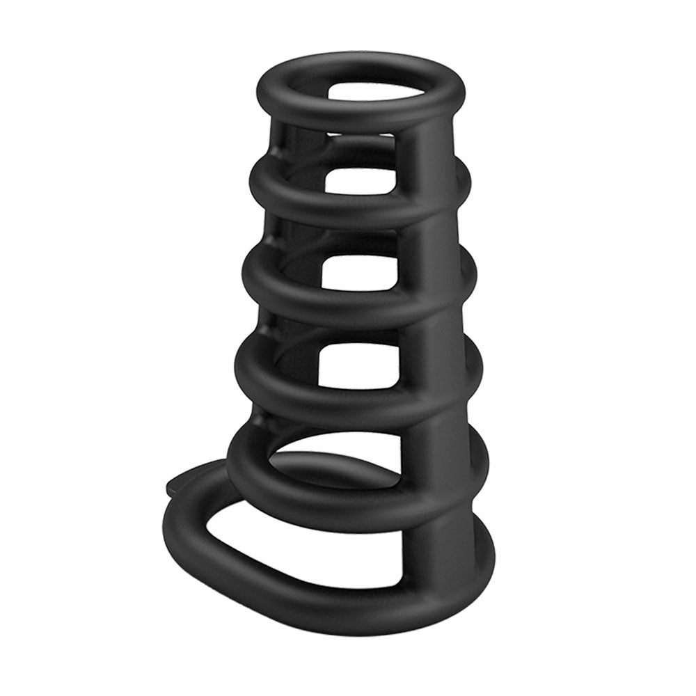 Party Up Kim Cock Cage Cock Ring Extender for Intense Pleasure