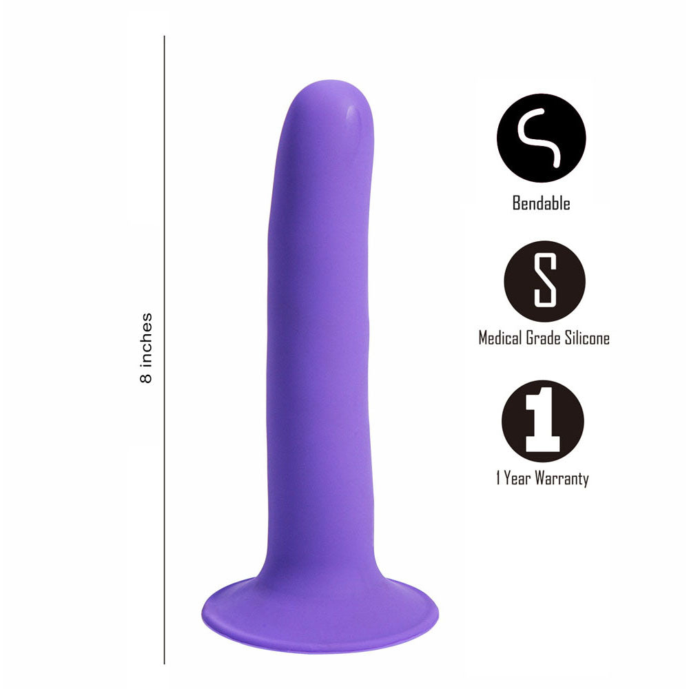 Maia Marin 7.5 Inch Flexible Dong Purple