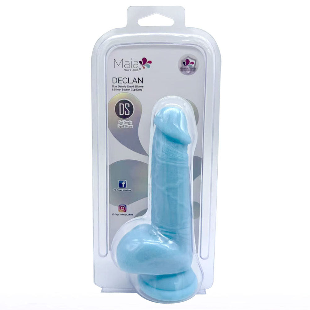 Maia Declan Dual Density (16.5 cm) – Lifelike Suction Cup Dong