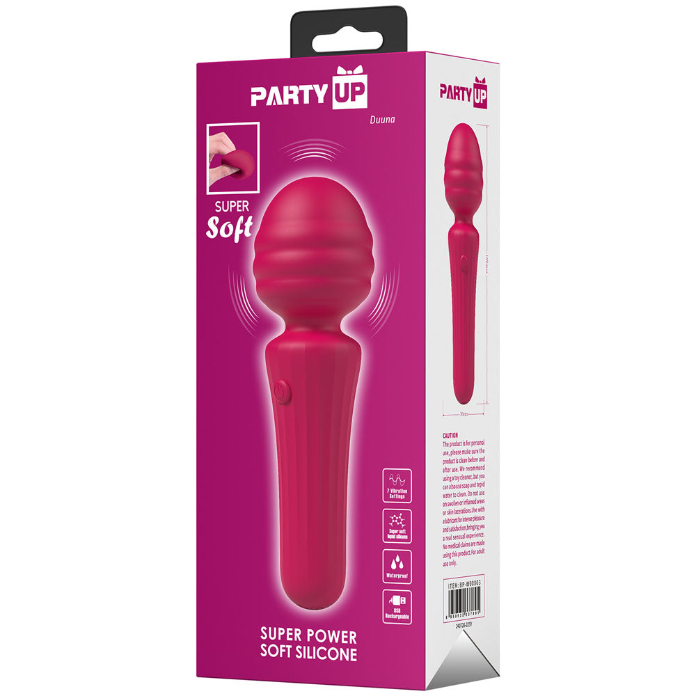 Party Up Duuna – USB Rechargeable 16.9 cm Massage Wand