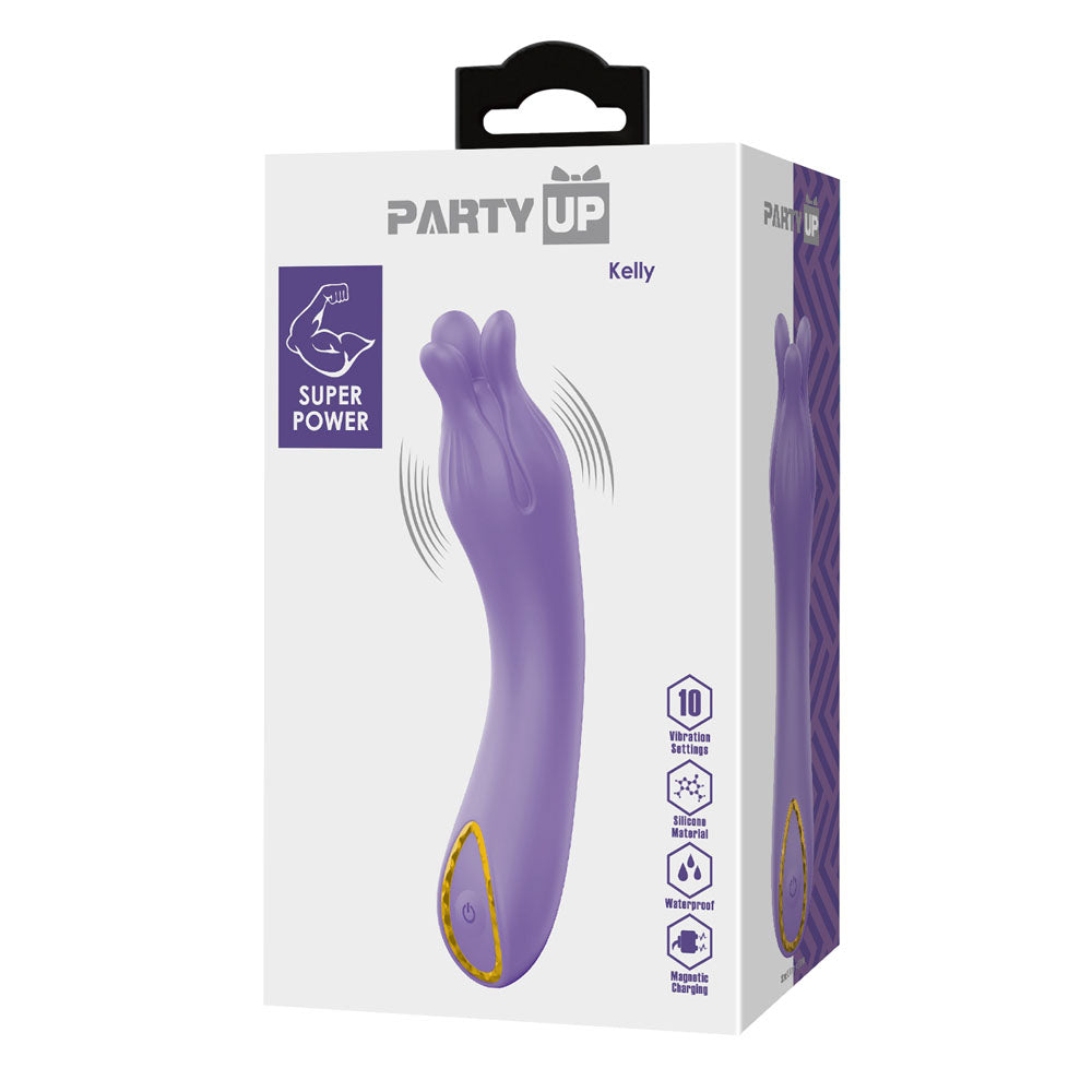 Party Up Kelly – USB Rechargeable 13.7 cm Vibrator