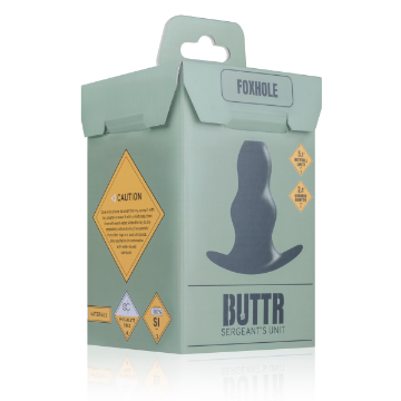 Buttr Foxhole Hollow Large Silicone Butt Plug