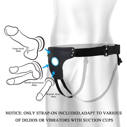Party Up Nick Strap-On Harness – Adjustable Strap-On Harness