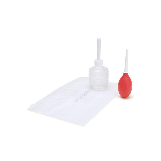 CleanScene 4 Piece Mini Travel Douche with One-Way Valve – 60 ml Douche Set