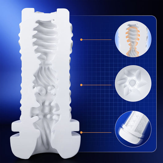 Cyberskin B-Warrior Replacement Sleeve for Enhanced Stimulation and Comfort