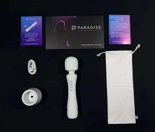 Paradise Illumination The Wand – RGB Illuminated Wand Vibrator