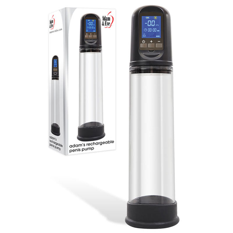 Adam & Eve Rechargeable USB Powered Penis Pump