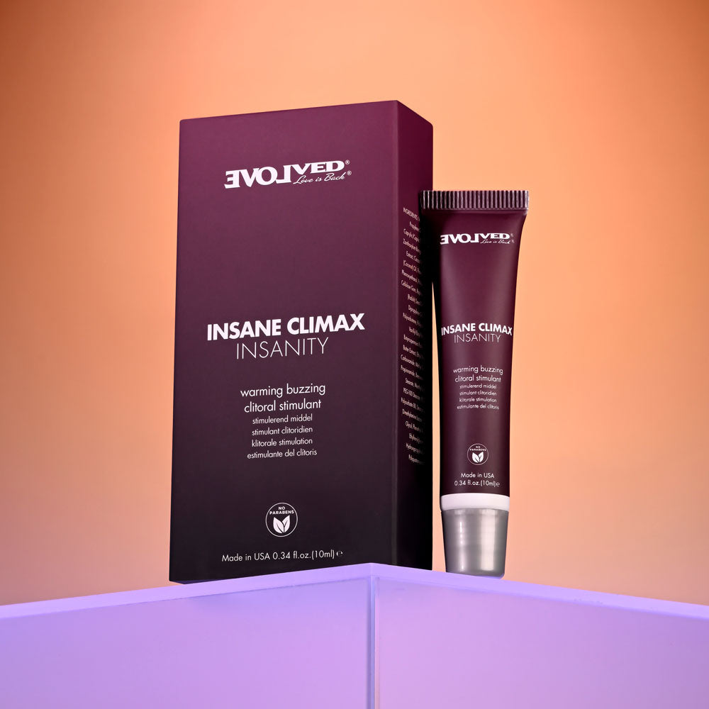 Evolved Insane Climax Insanity Warming Clitoral Stimulation Gel 10ml