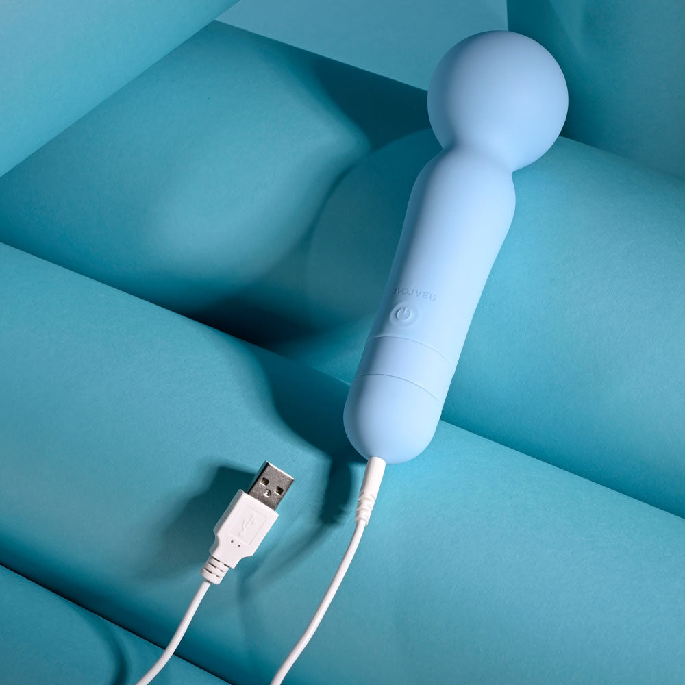 Evolved Iris – USB Rechargeable Waterproof Massage Wand 18.3 cm