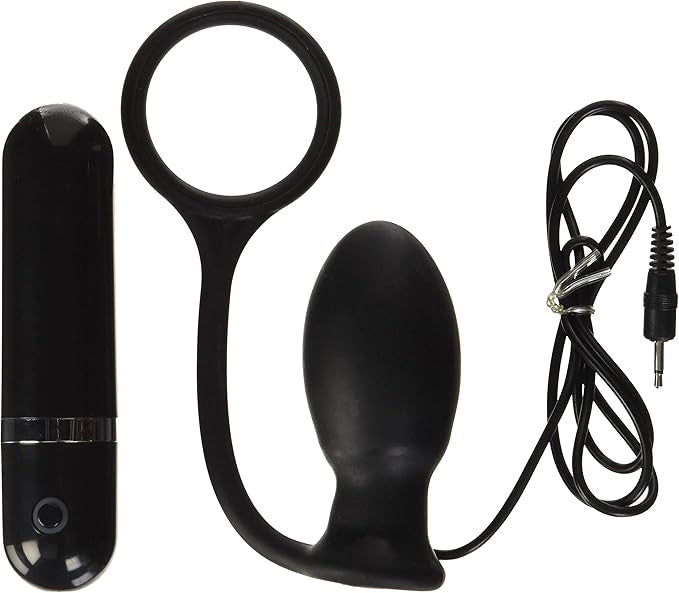 Mack Tuff Silicone Vibrating Butt Plug With 10 Modes