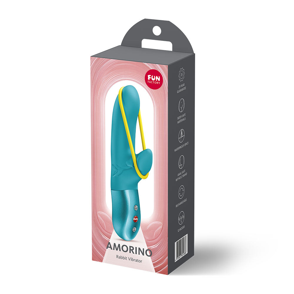 Fun Factory Amorino – USB Rechargeable Rabbit Vibrator