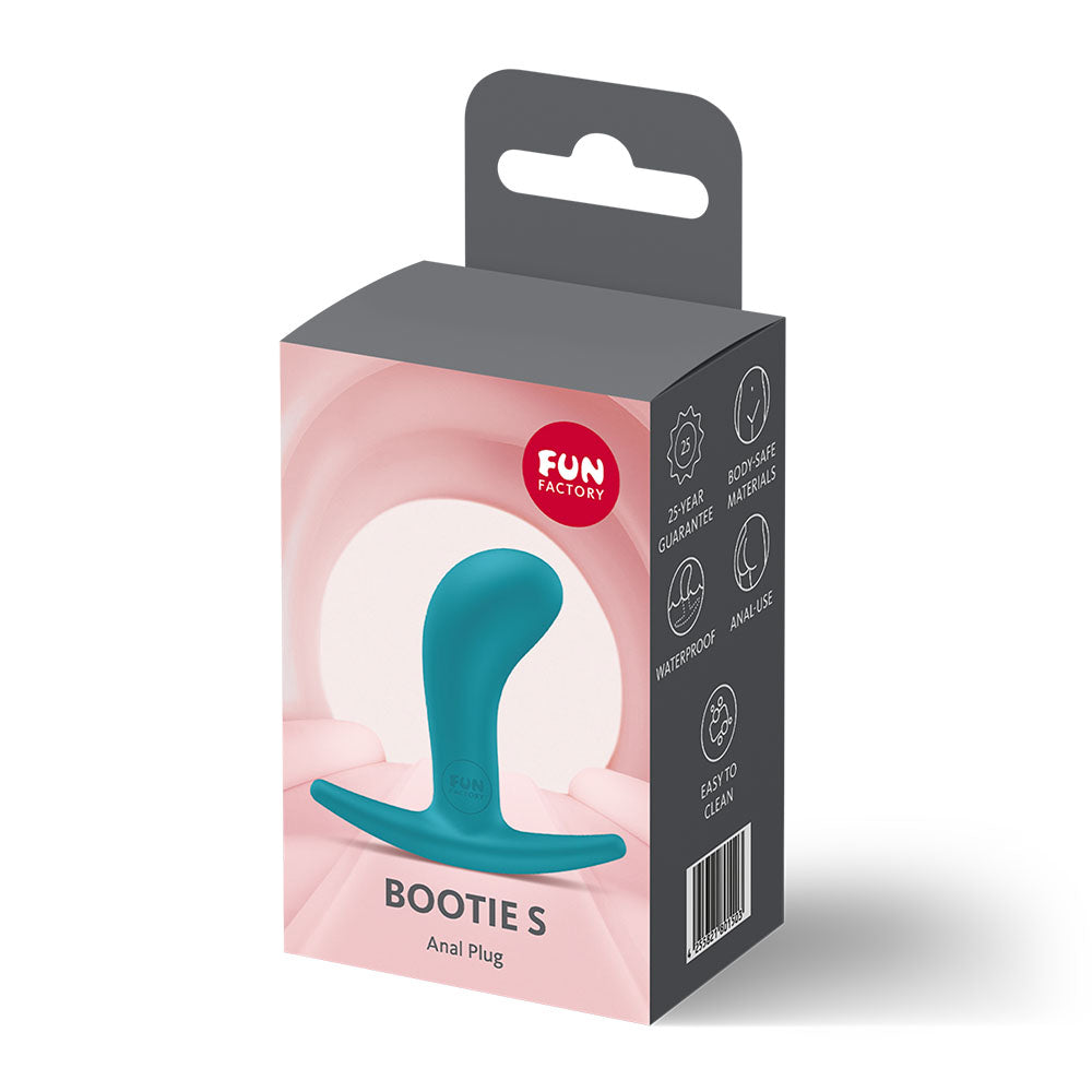 Fun Factory Bootie S (Aquamarine) – 7.9 cm Small Butt Plug