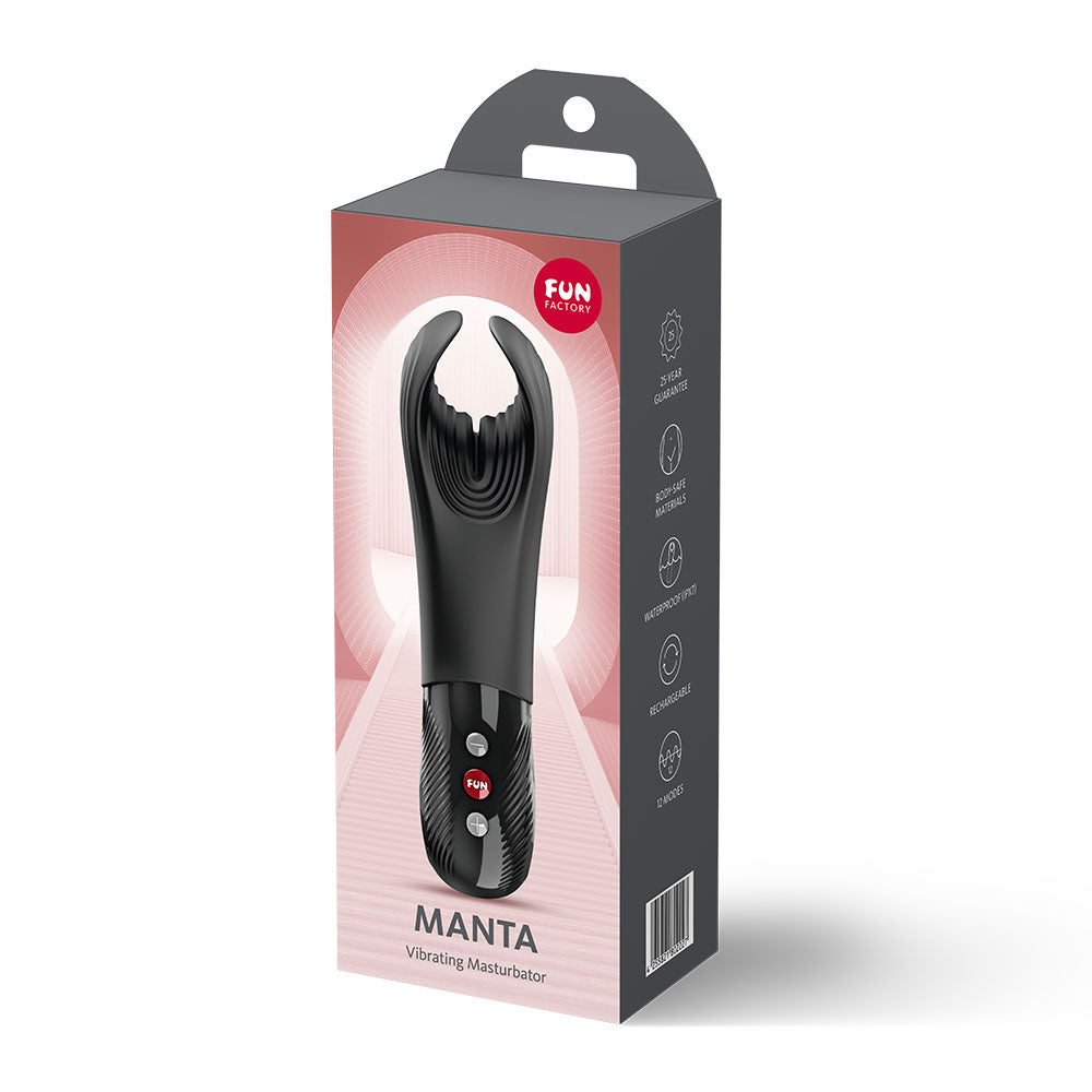 Fun Factory Manta – USB-C Rechargeable Unisex Vibrator
