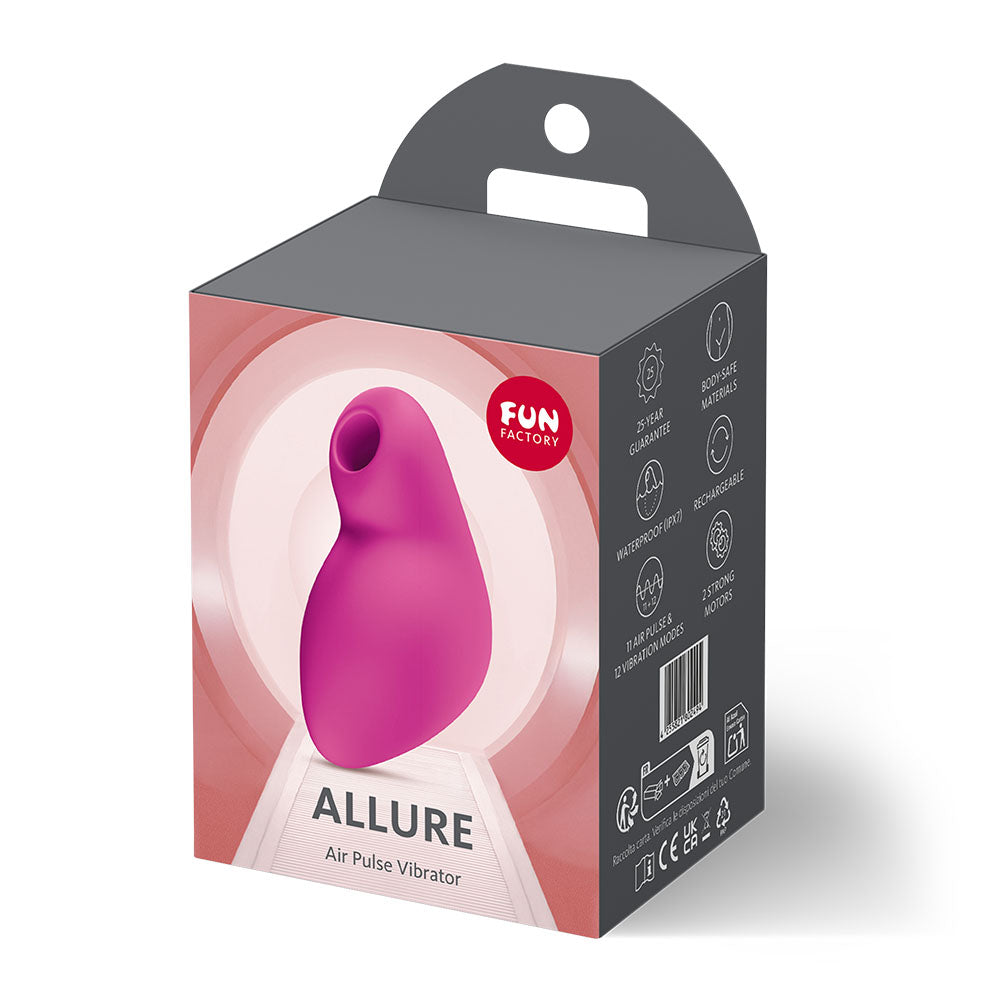 Fun Factory Allure – USB Rechargeable Air Pulse Clitoral Stimulator