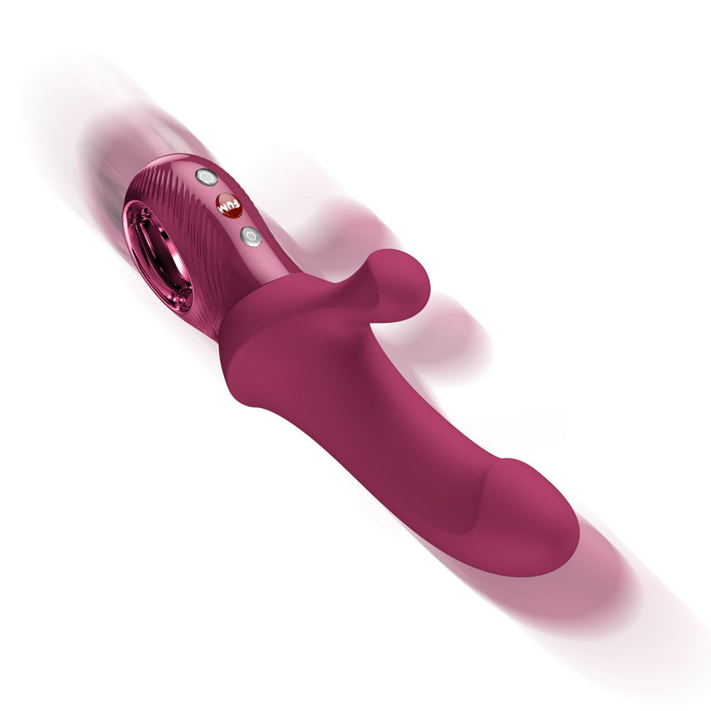 Fun Factory BI Stronic Curve (Wine) – USB-C Rechargeable Thrusting Vibrator