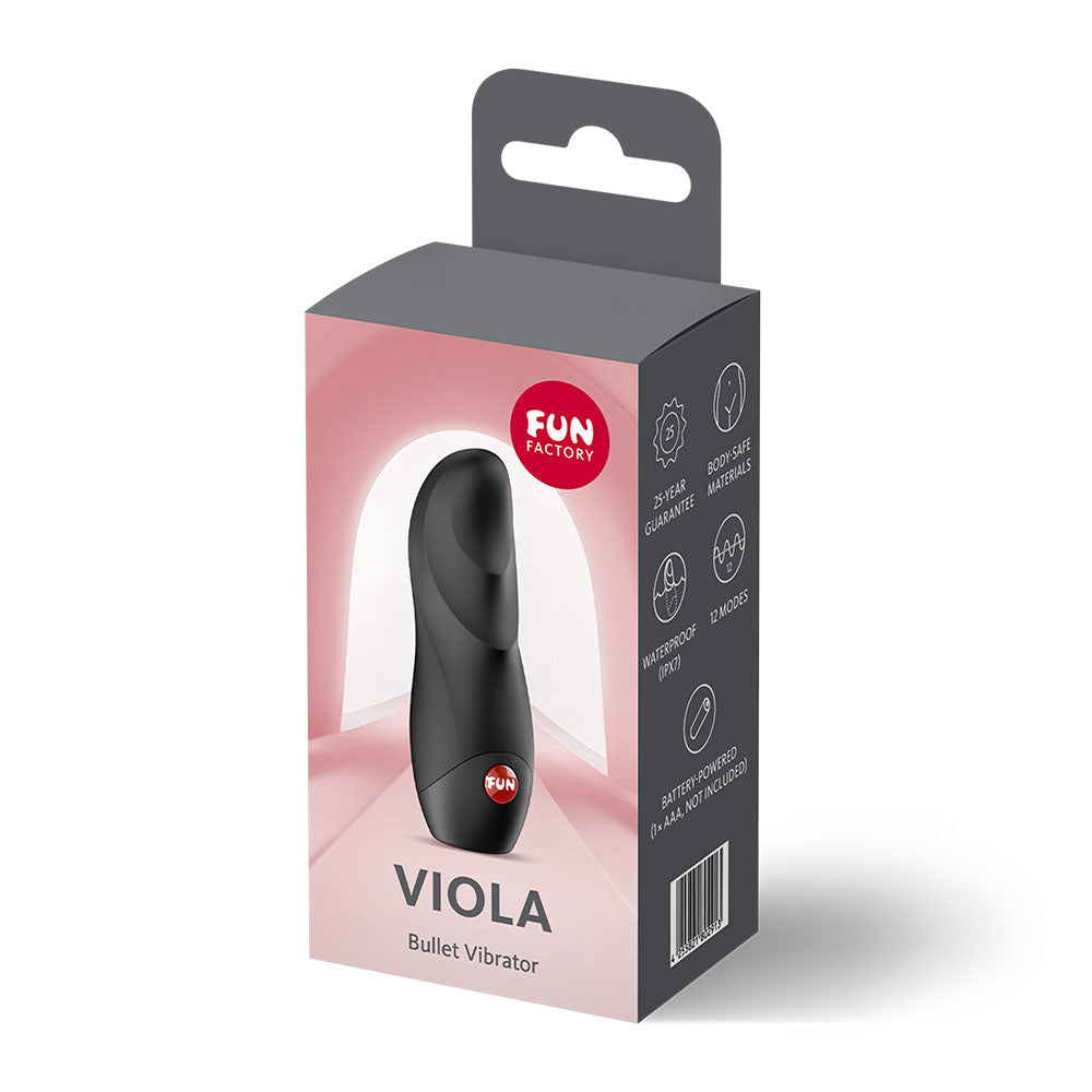 Fun Factory Viola – Compact Travel-Friendly Vibrating Bullet Vibrator
