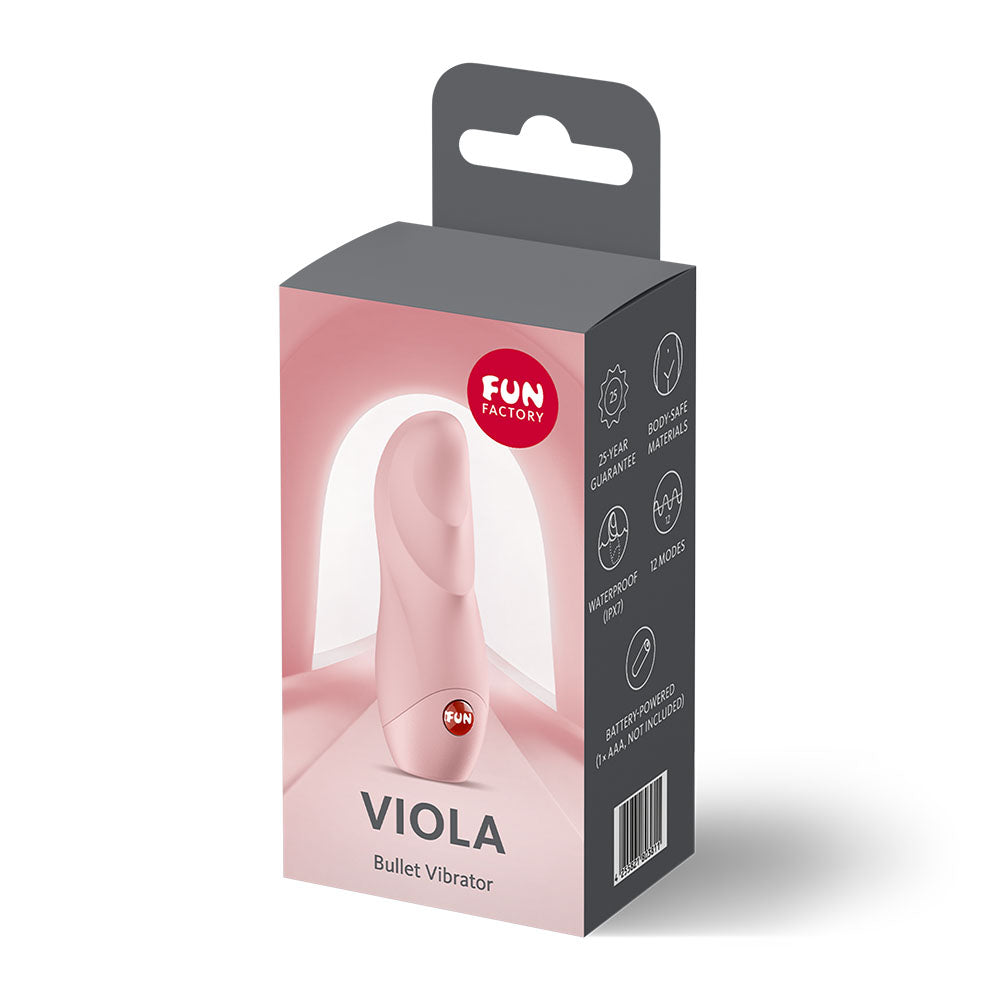 Fun Factory Viola Soft – Compact Soft Vibrating Bullet Vibrator