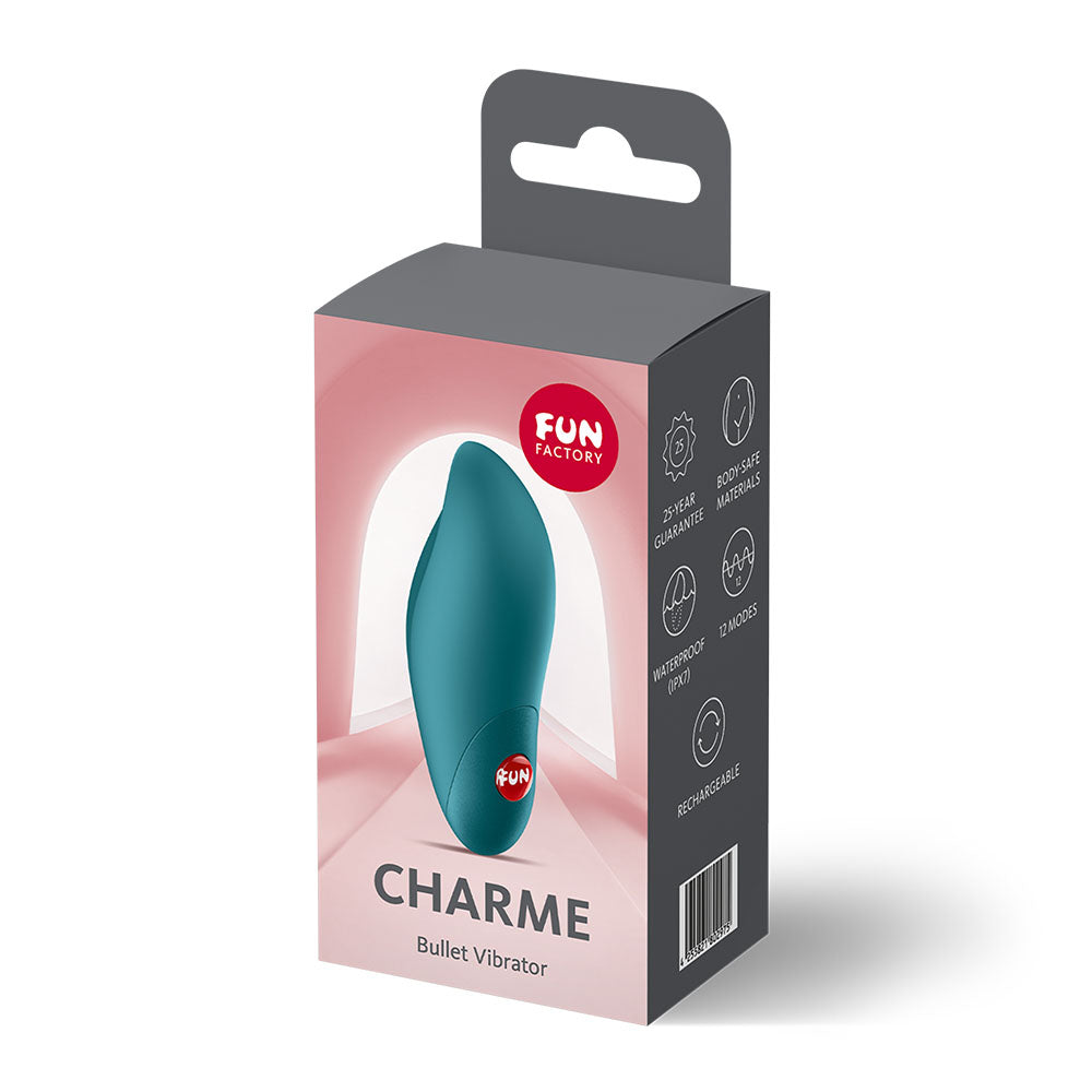 Fun Factory Charme – USB-C Rechargeable Silicone Clitoral Stimulator