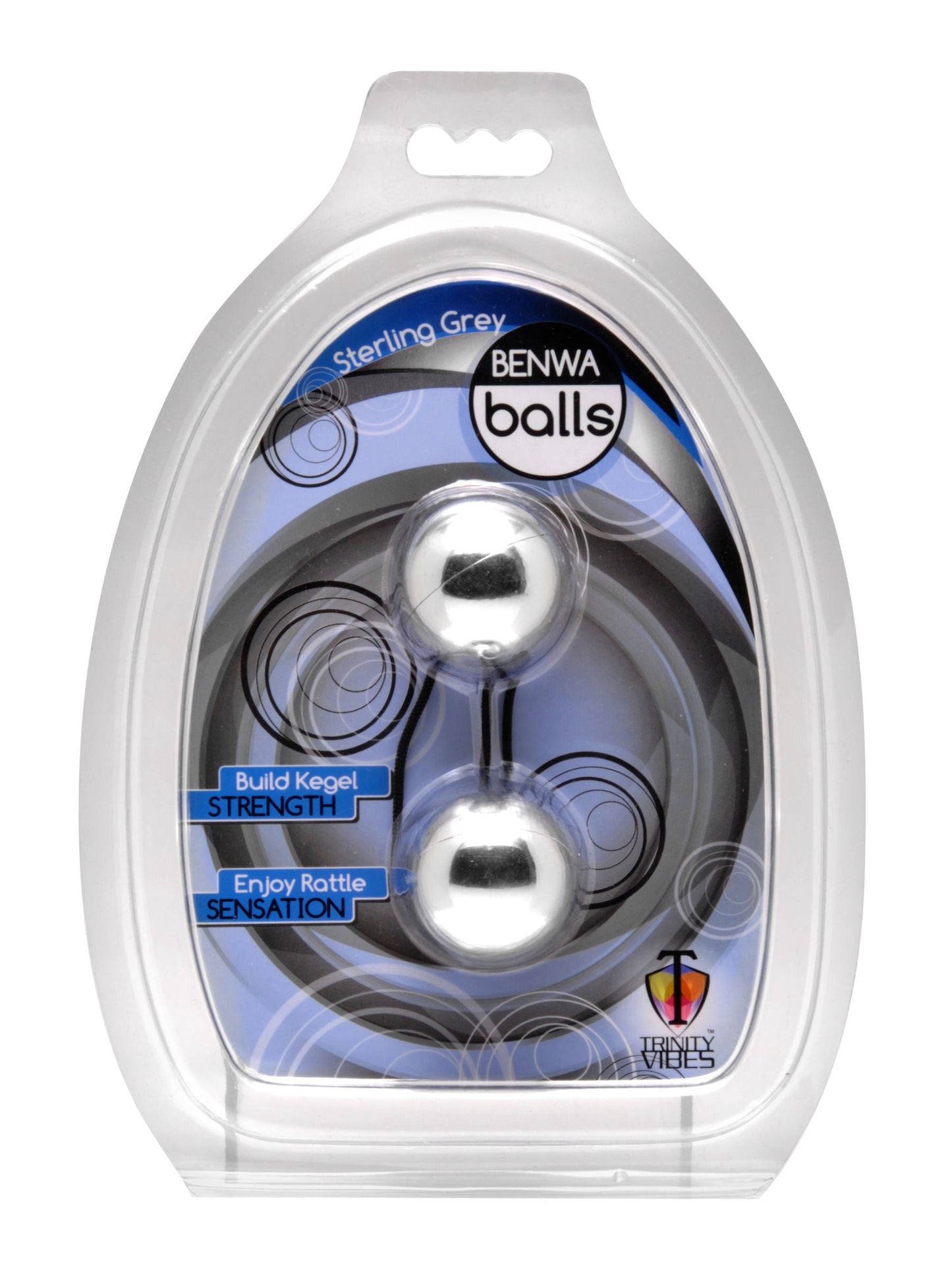 Sterling Grey Benwa Balls – Weighted Kegel Balls