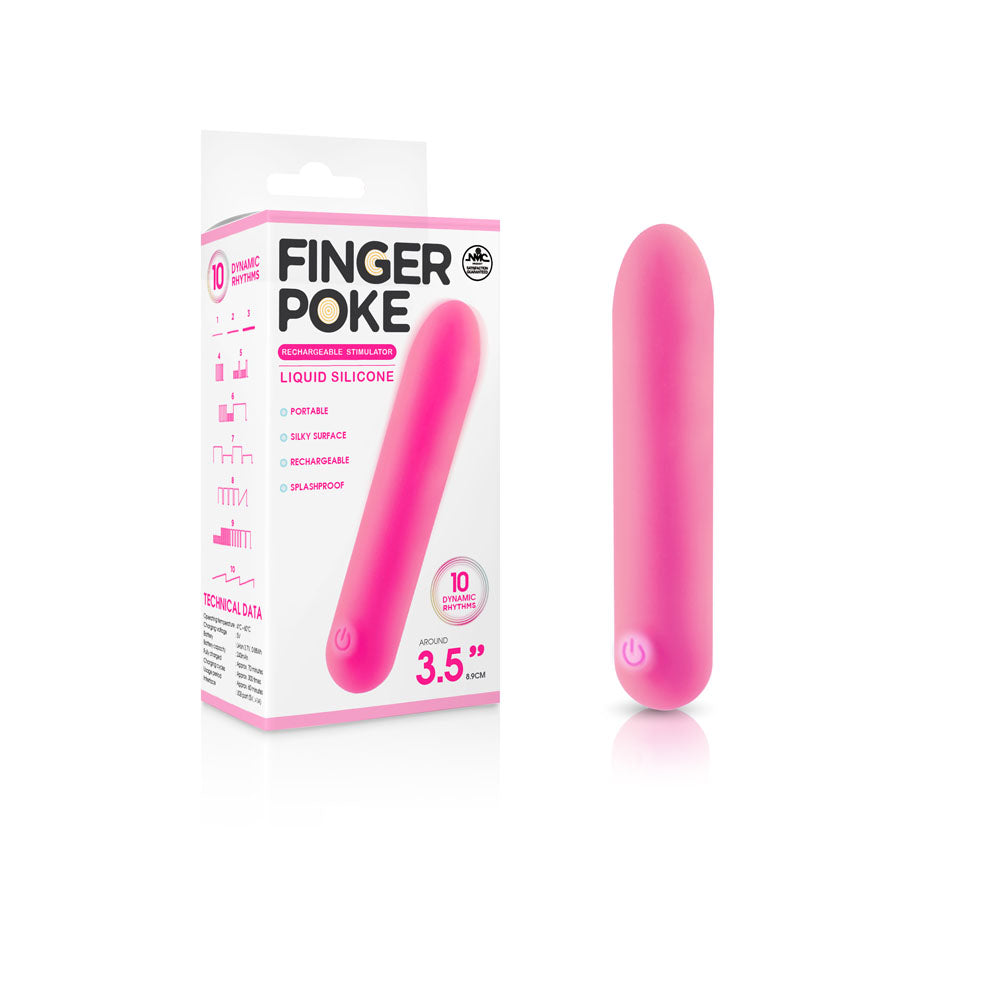 Stimulator – Rechargeable Splashproof 3.5 Inch Vibrator