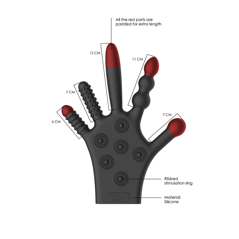 FISTIT Silicone Stimulation Glove – Ultra-Stretchy Finger Toy