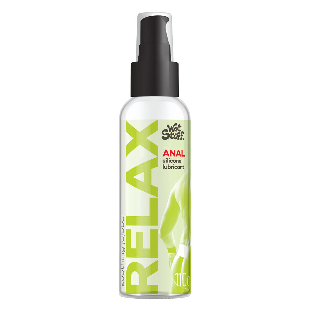Wet Stuff Relax Anal Silicone Lubricant Pump 110g – Silicone Lubricant