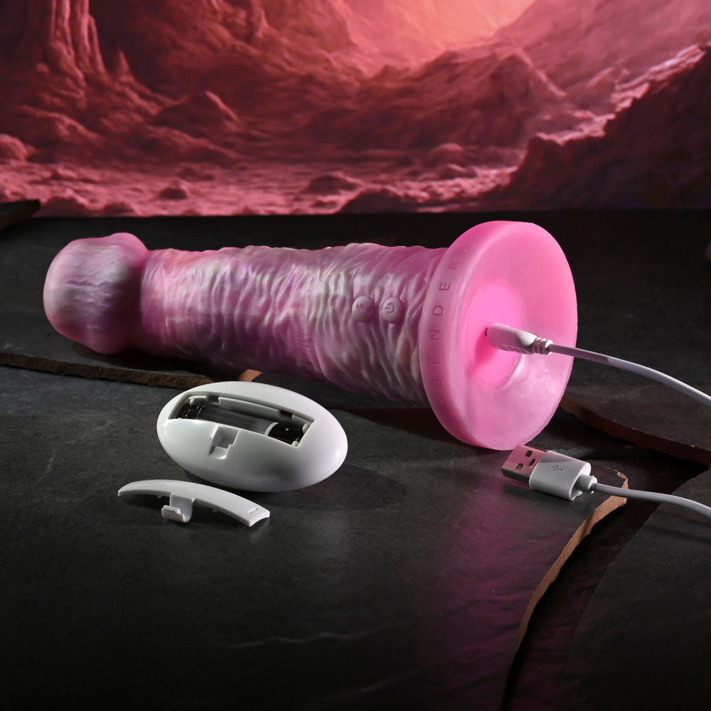 Gender X Whimsical – USB Rechargeable Vibrating Fantasy Dildo With Wireless Remote