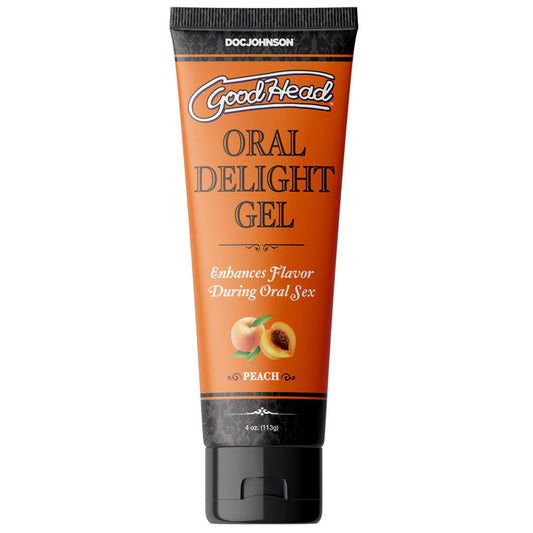 Goodhead Oral Delight Gel Peach Flavored (120 ml) – Edible Personal Lubricant