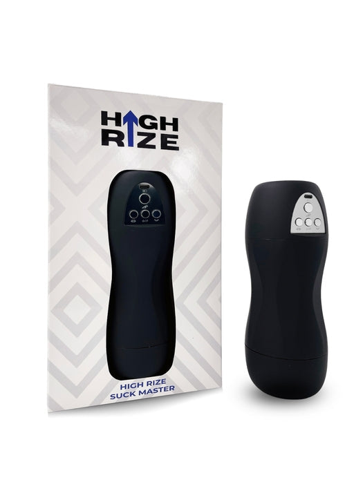 High Rize Suck Master – Suction, Vibration, Heating, and Virtual Voice Masturbator