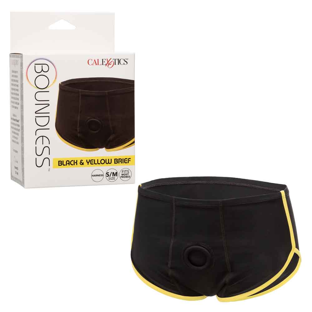 Boundless Black and Yellow Brief – Harness