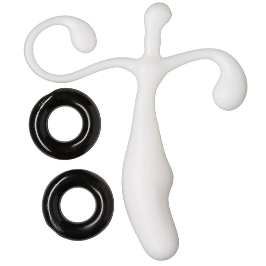 Cloud 9 Prostate Stimulator Kit with Rings – Lightweight Prostate Massager 4.9 Inch
