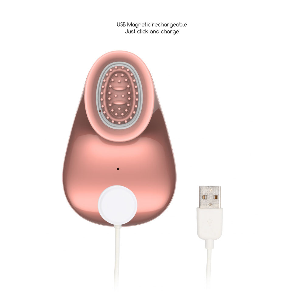 Twitch 1 Stimulator with Suction Rose Gold