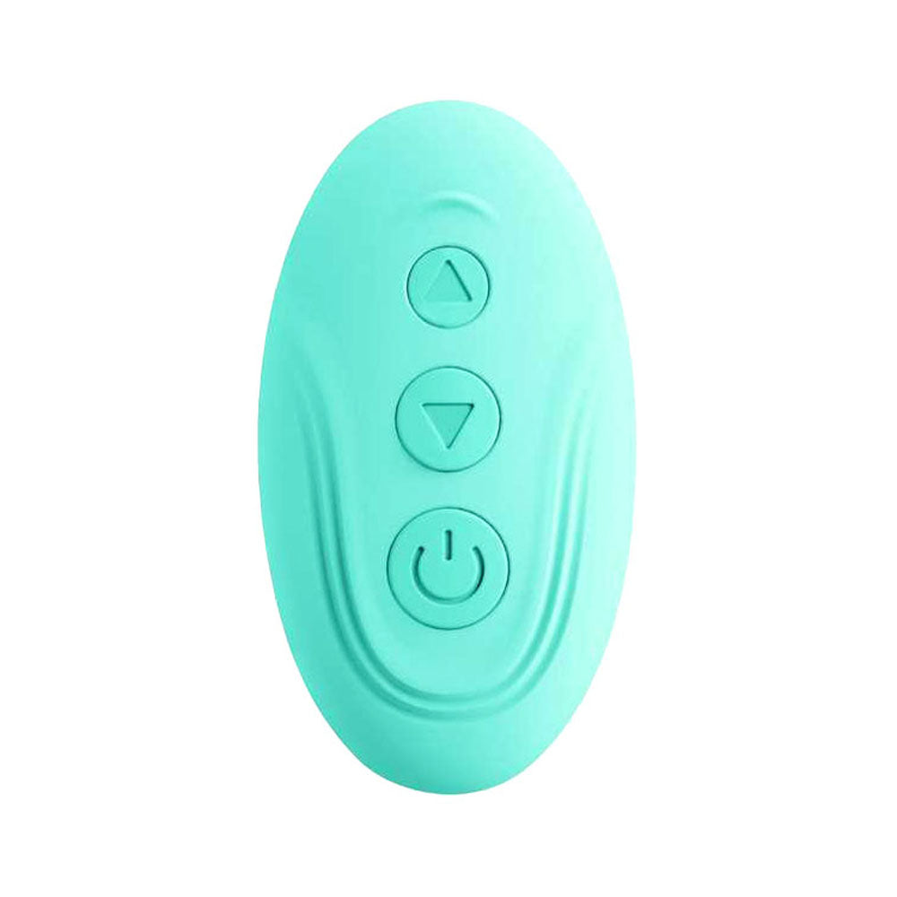 Adam & Eve The Wave Rider (Teal) – USB Rechargeable Remote-Controlled Triple Stimulating Grinder Pad