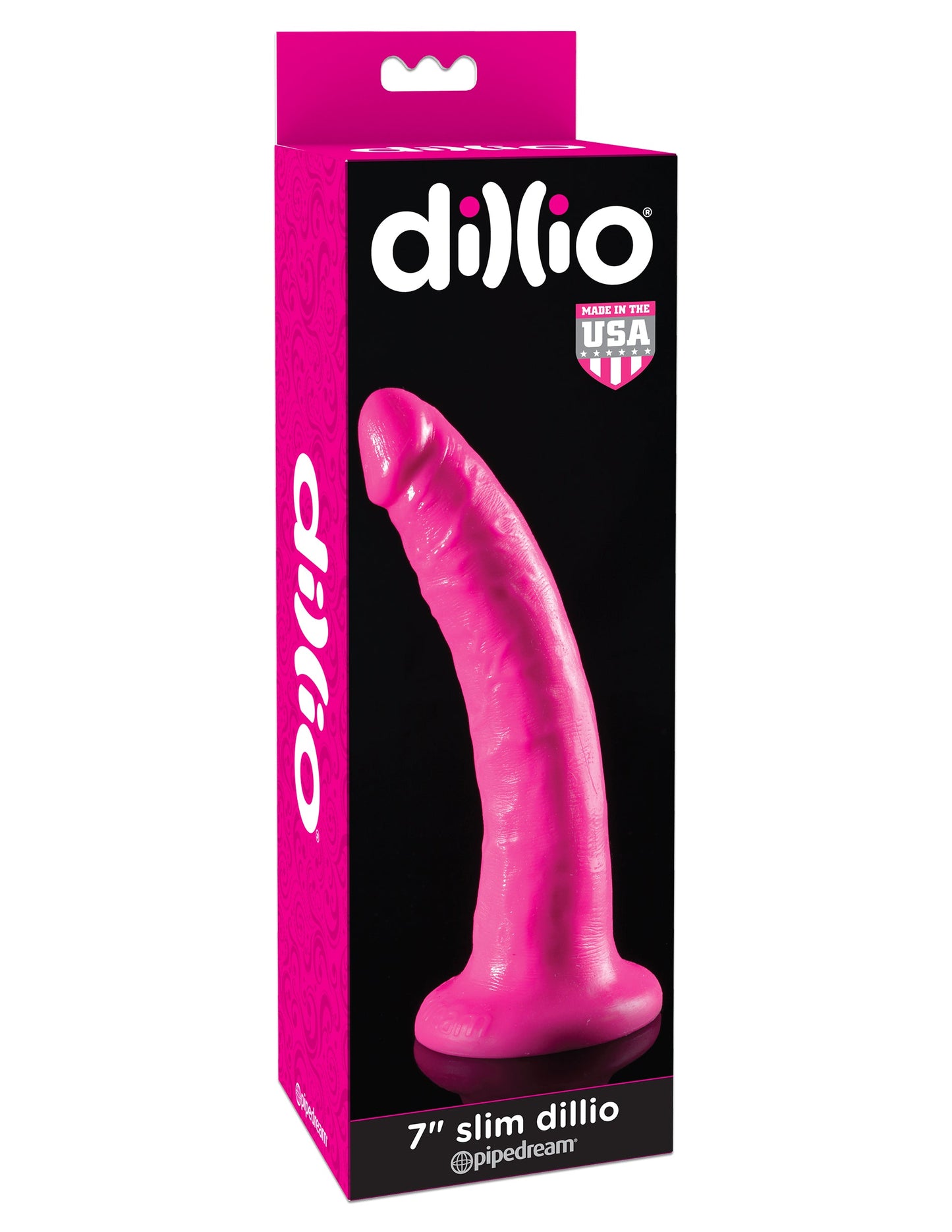 Dillio 7 Inch Slim Dong – Suction-Cup Base Dong