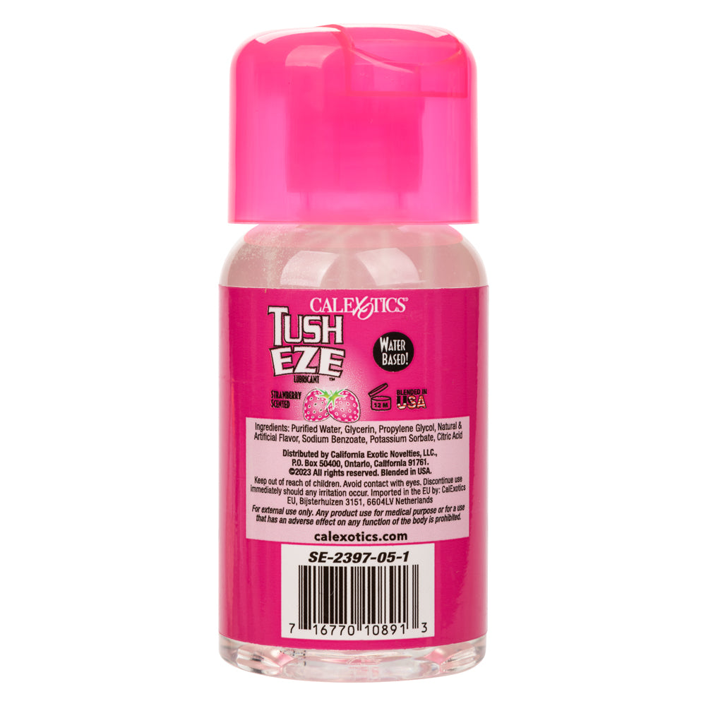 Tush Eze Strawberry Scented Water Based Personal Lubricant 6oz