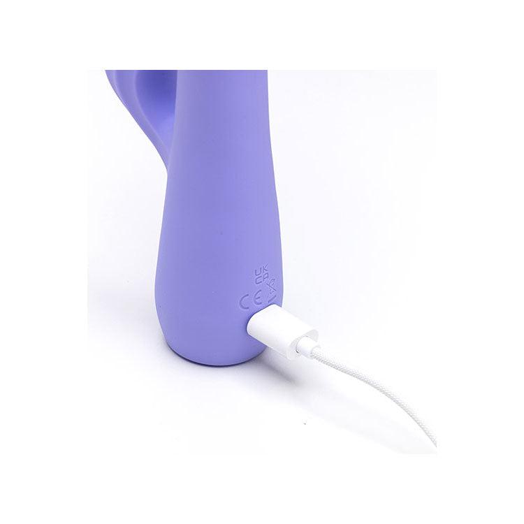 Adam & Eve Wavie – USB Rechargeable 16.5 cm Rabbit Vibrator