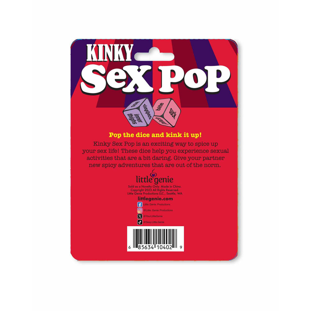 Kinky Sex Pop Game – Adult Couples Dice Game