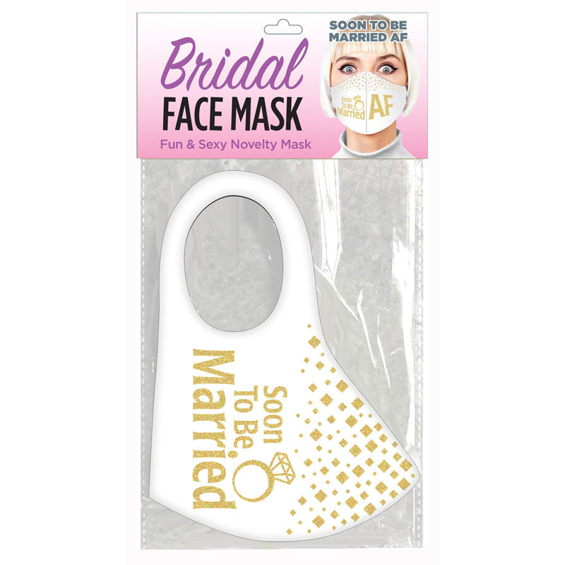 Bridal Face Mask Soon to Be Married Novelty Mask