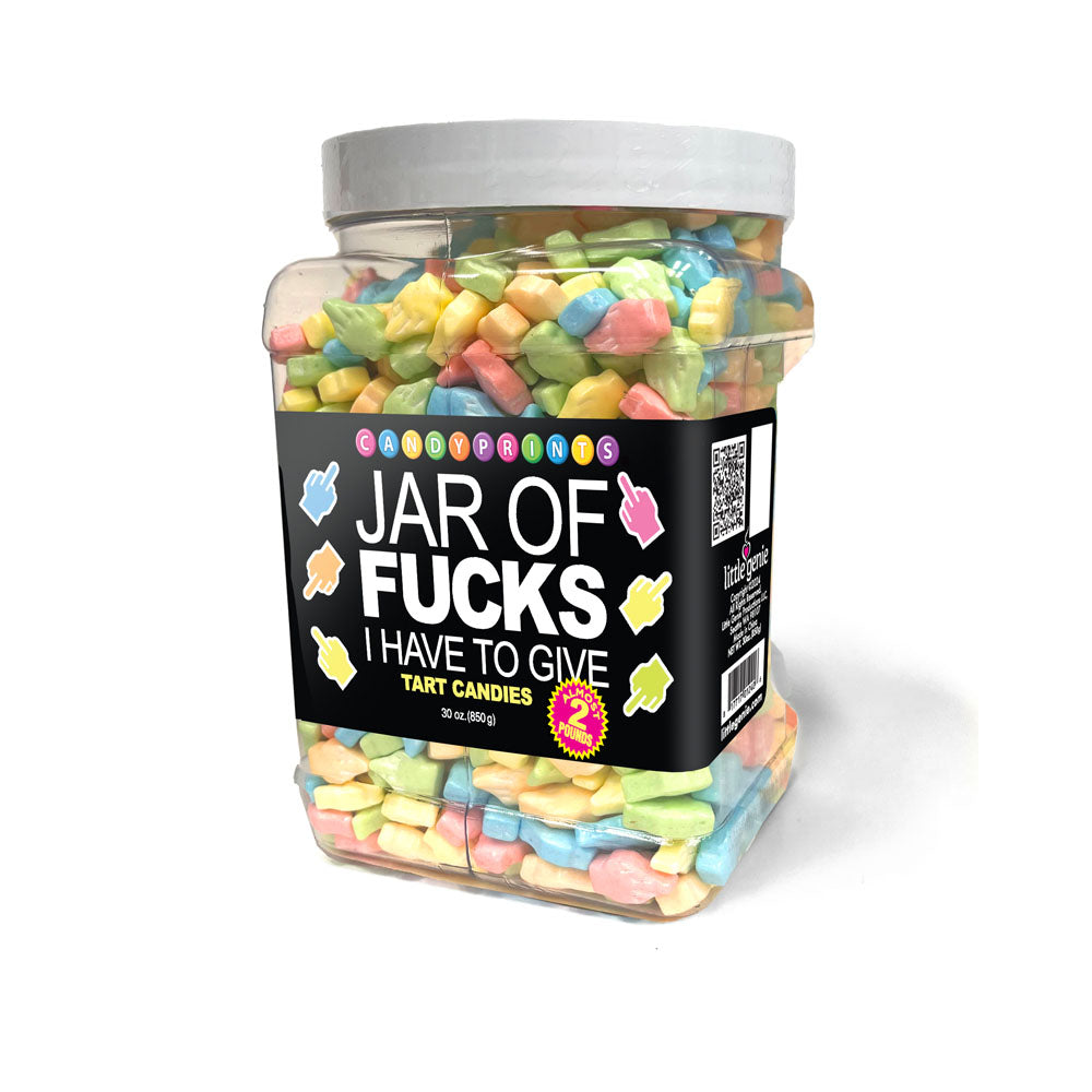 Jar of Fucks I Have to Give – Fruit Flavored Candy Jar