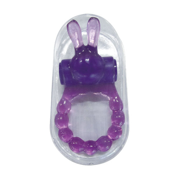 Vibrating Bunny Ring with Single Speed