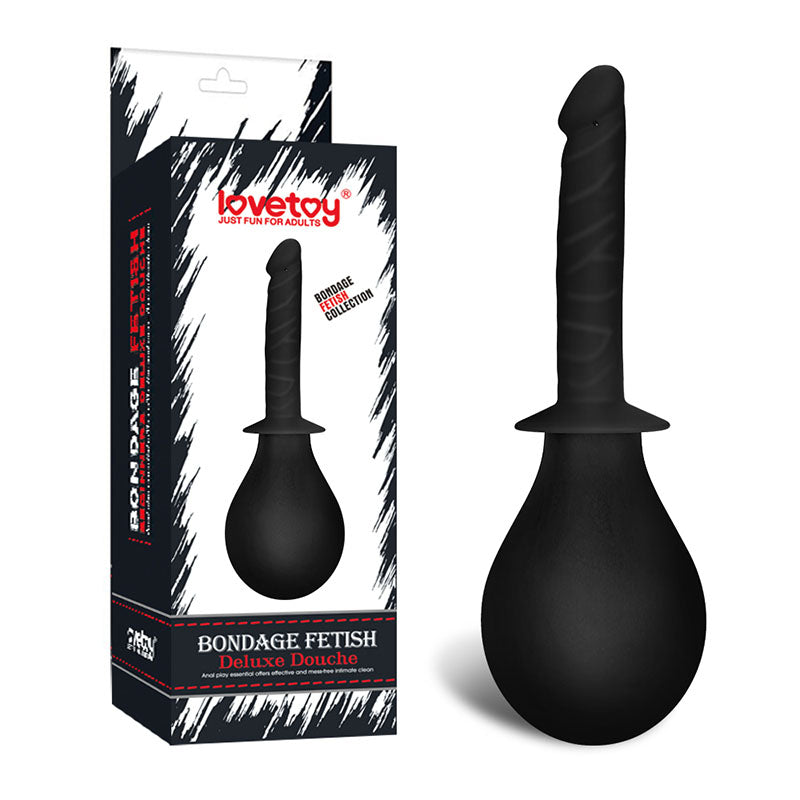 Bondage Fetish Deluxe Douche Unisex Anal Cleaning System