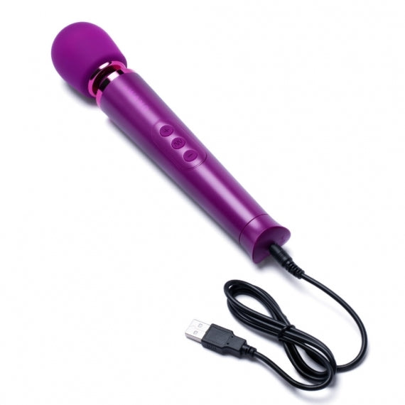 Le Wand Petite (Dark Cherry) – Rechargeable Vibrating Massager