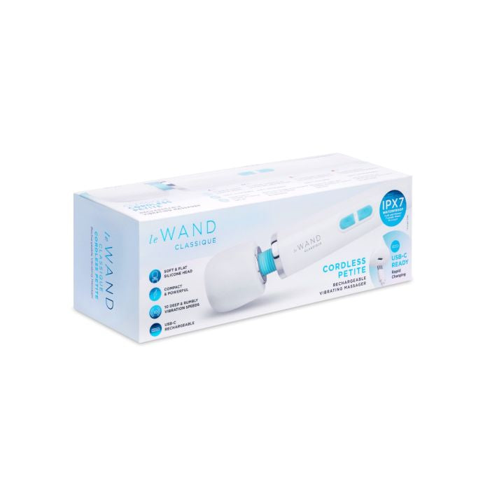 Le Wand Classique Petite (Cordless) – Powerful Portable Wand Massager