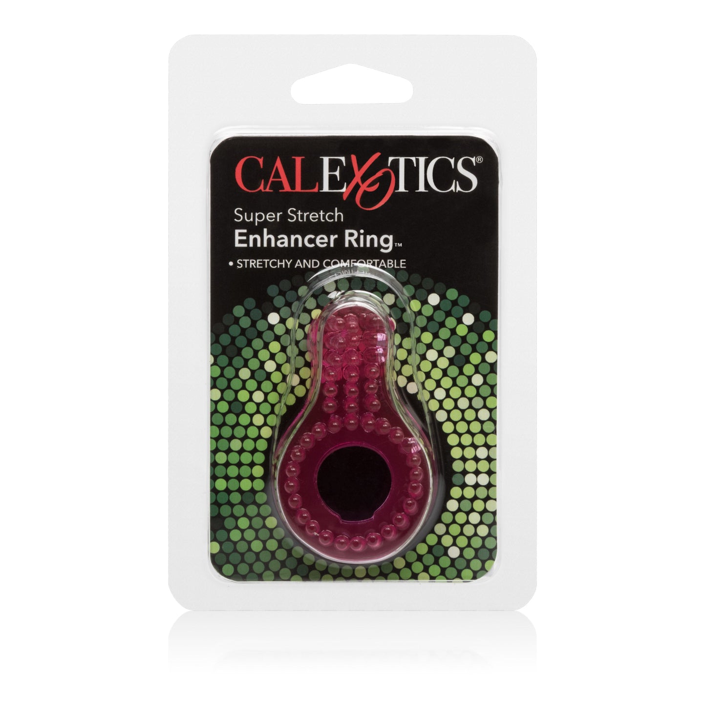 Super Stretch Pink Enhancer Ring With Tickler