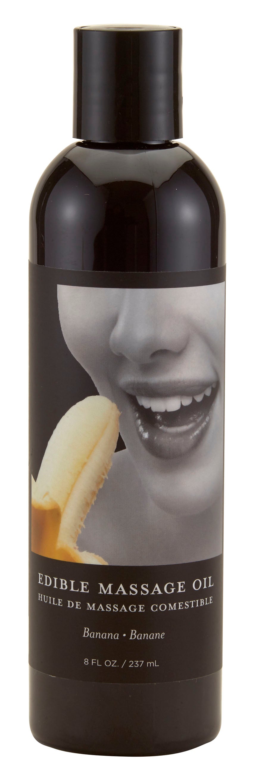 Edible Massage Oil Banana Flavoured 237ml Bottle