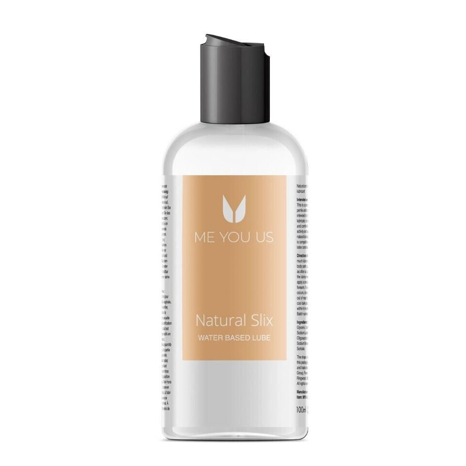 Me You Us Natural Slix – Water-Based Lubricant 100ml