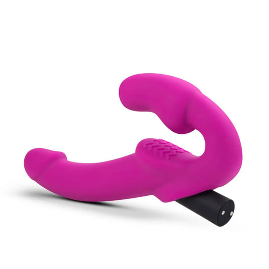 Temptasia Estella Strapless Silicone Dildo – Vibrating Strapless Dildo