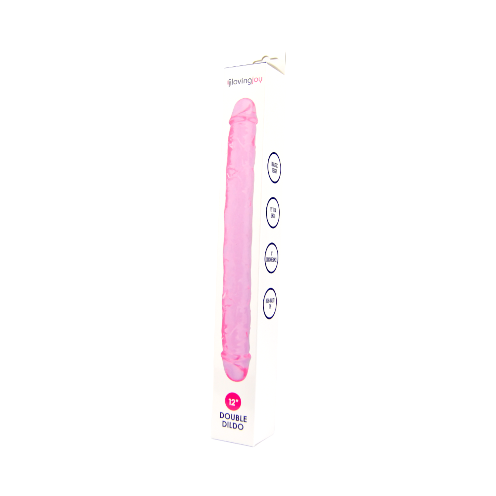 Loving Joy 12 Inch Double Dildo – Realistic Double-Ended Dildo